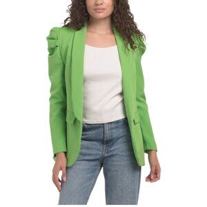 VENTI Made In Italy Bubble Sleeve Blazer